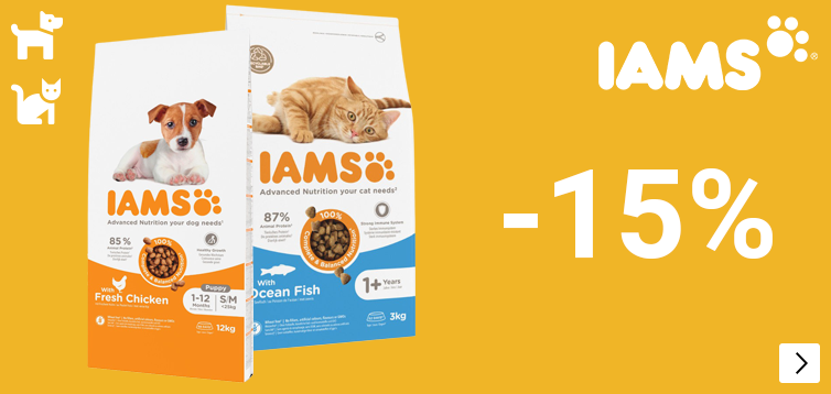 IAMS -15% DOG CAT